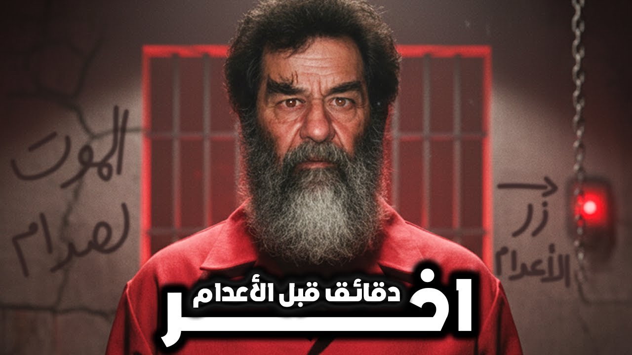 آخر 30 دقيقة في حياة صدام حسين 🔥