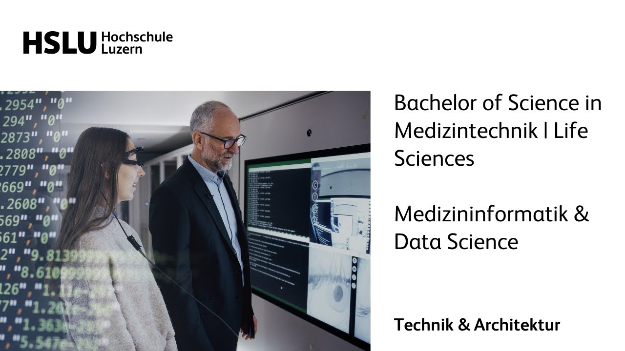 Bachelor of Science in Medizintechnik | Life Sciences - Medizininformatik & Data Science