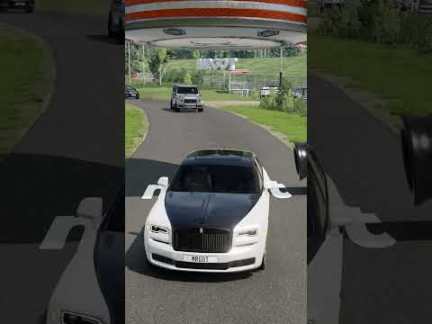 Police Car Bollard Сannon Crush – BeamNG.drive
