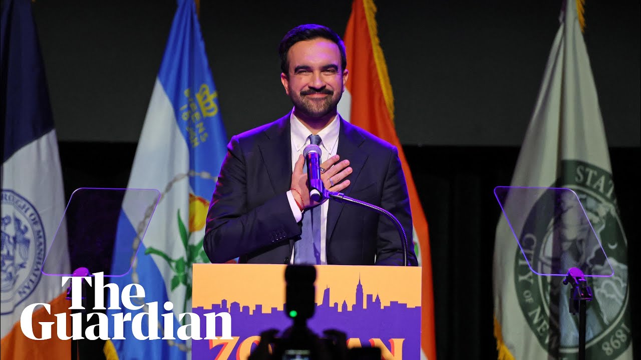 Zohran Mamdani's Victory Speech After Winning New York City Mayoral Election