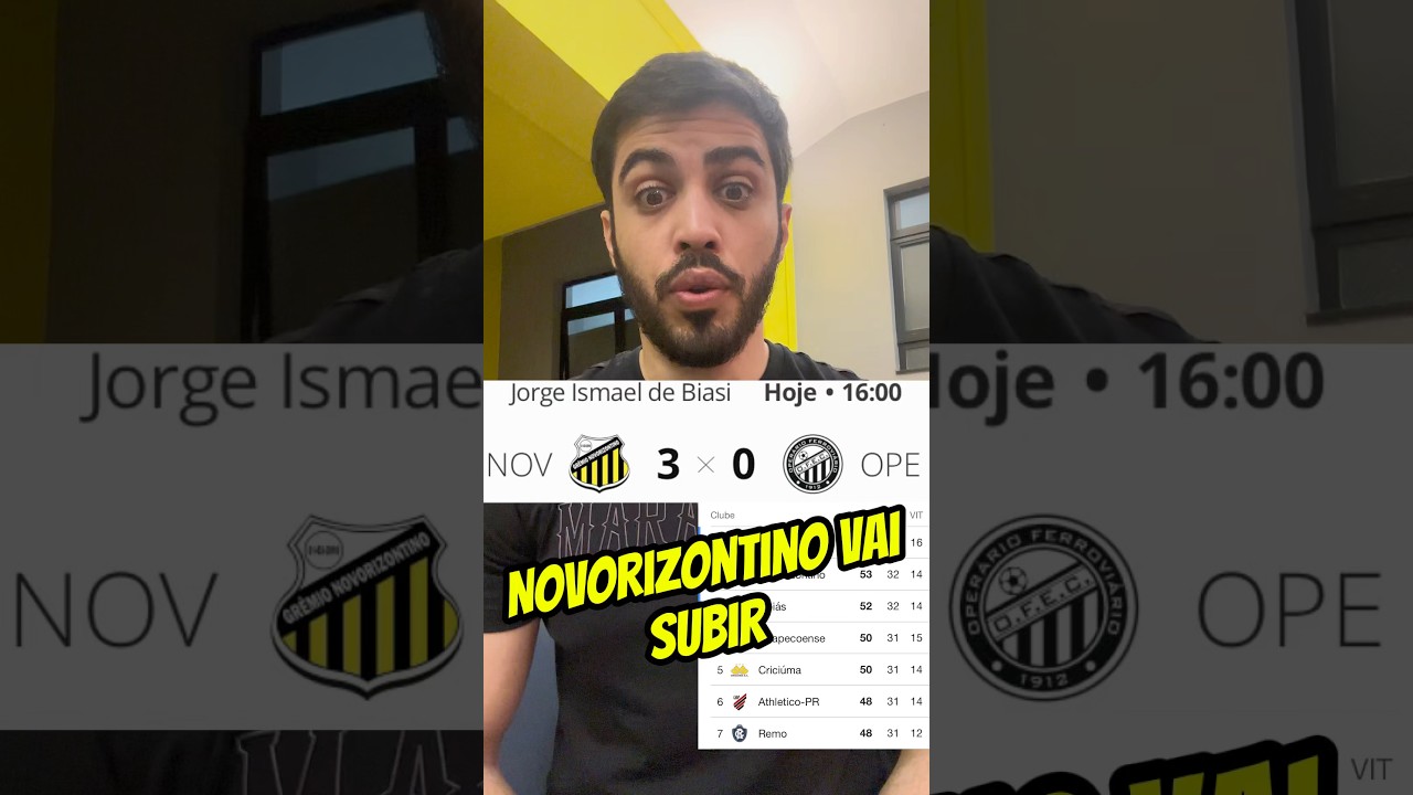 Novorizontino Pode Subir na Tabela — Veja Como! ⚽
