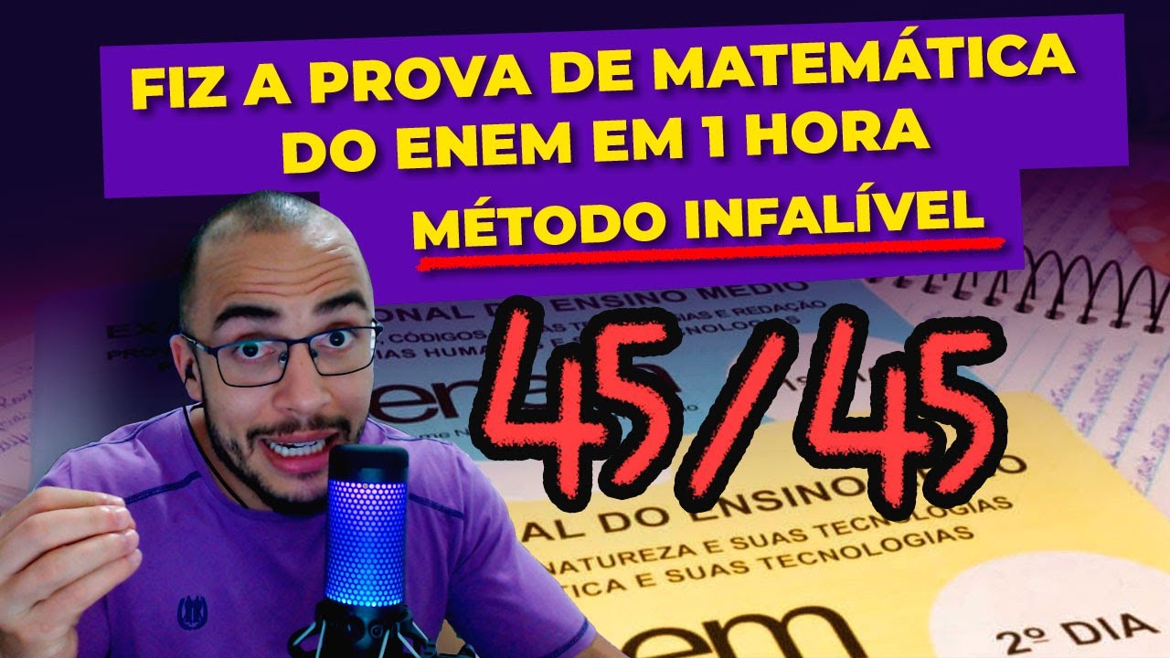 Dicas Infalíveis para Acertar Mais de 40 Questões de Matemática no Enem 🎯