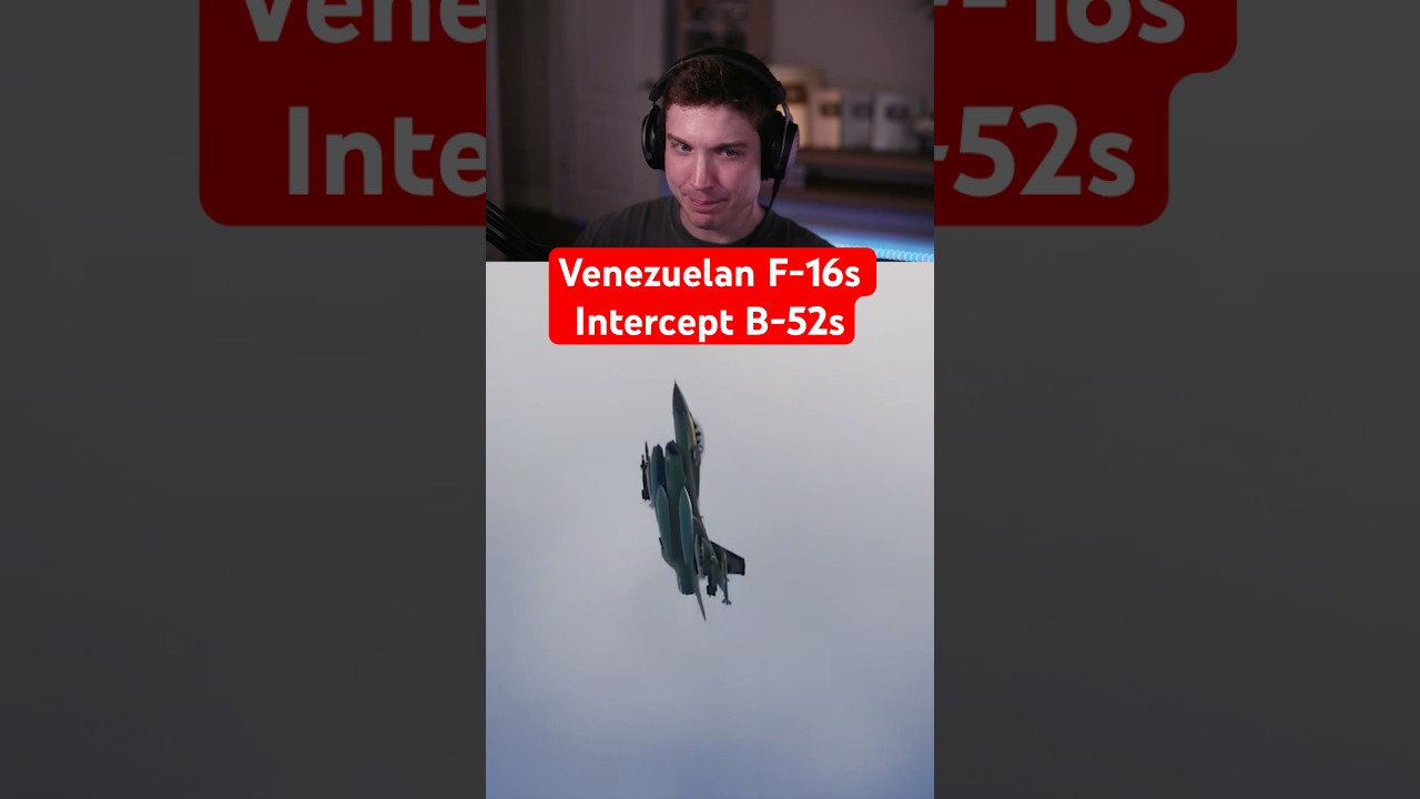 Venezuelan F-16s Intercept U.S. B-52 Bombers βοΈ
