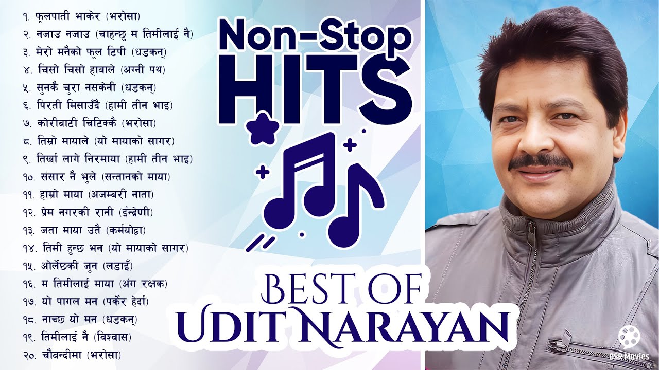 Best of UDIT NARAYAN JHA - Nepali Filmy Hits Songs || Superhit Nepali Filmy Songs Udit Narayan