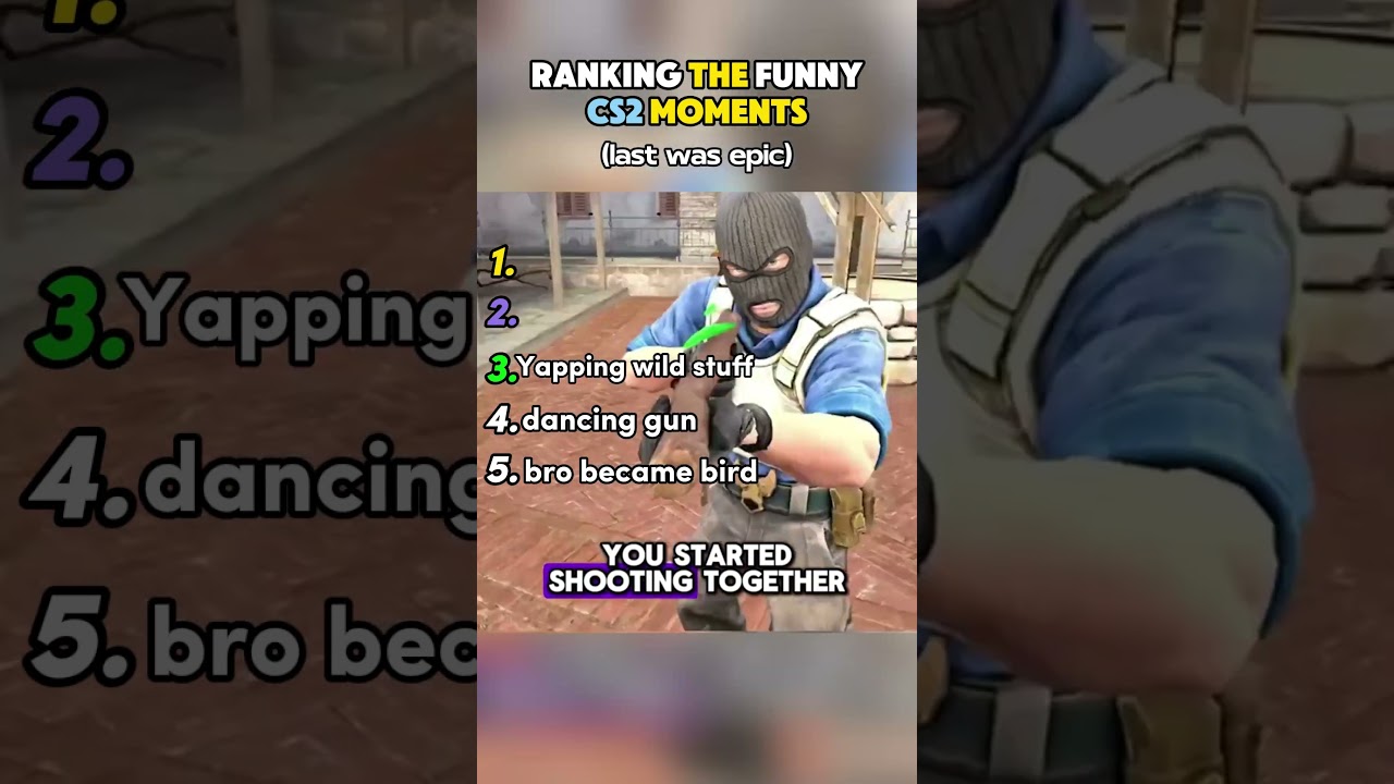 Top 5 Funniest CS2 Moments 😂