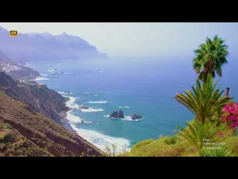 Tenerife North Coast Landscape 🌊 in 4K