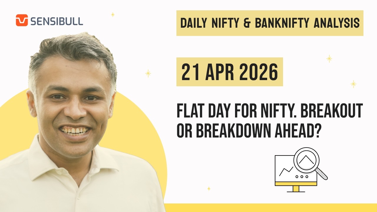 NIFTY & BANK NIFTY Outlook for April 21, 2026 📈