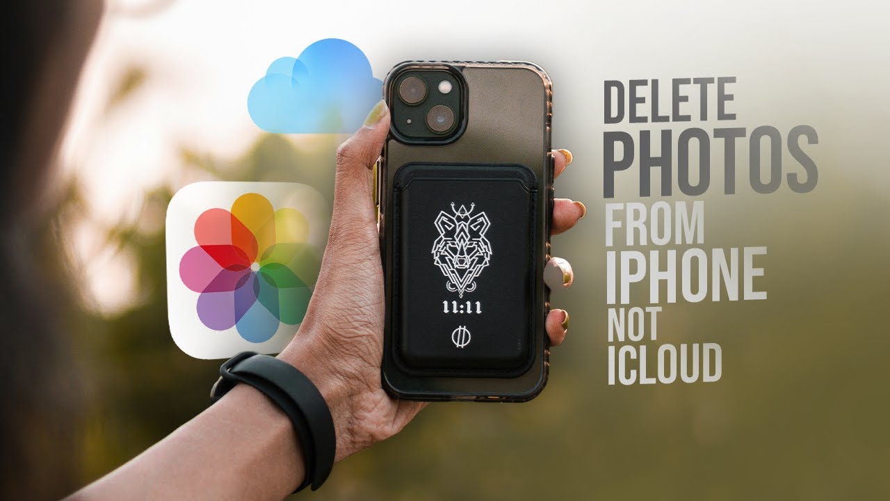 How to Delete Photos from iPhone Storage but Not iCloud (tutorial)