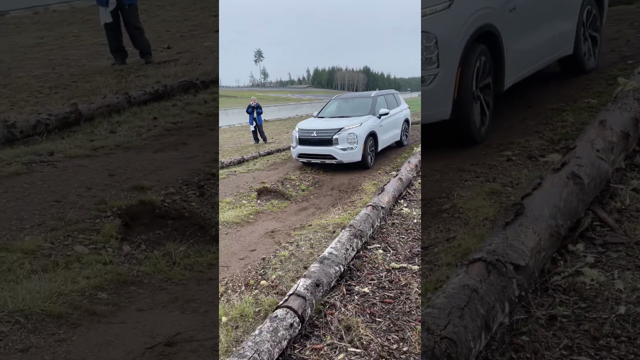 2023 Mitsubishi Outlander PHEV Off-Road Adventure 🚗