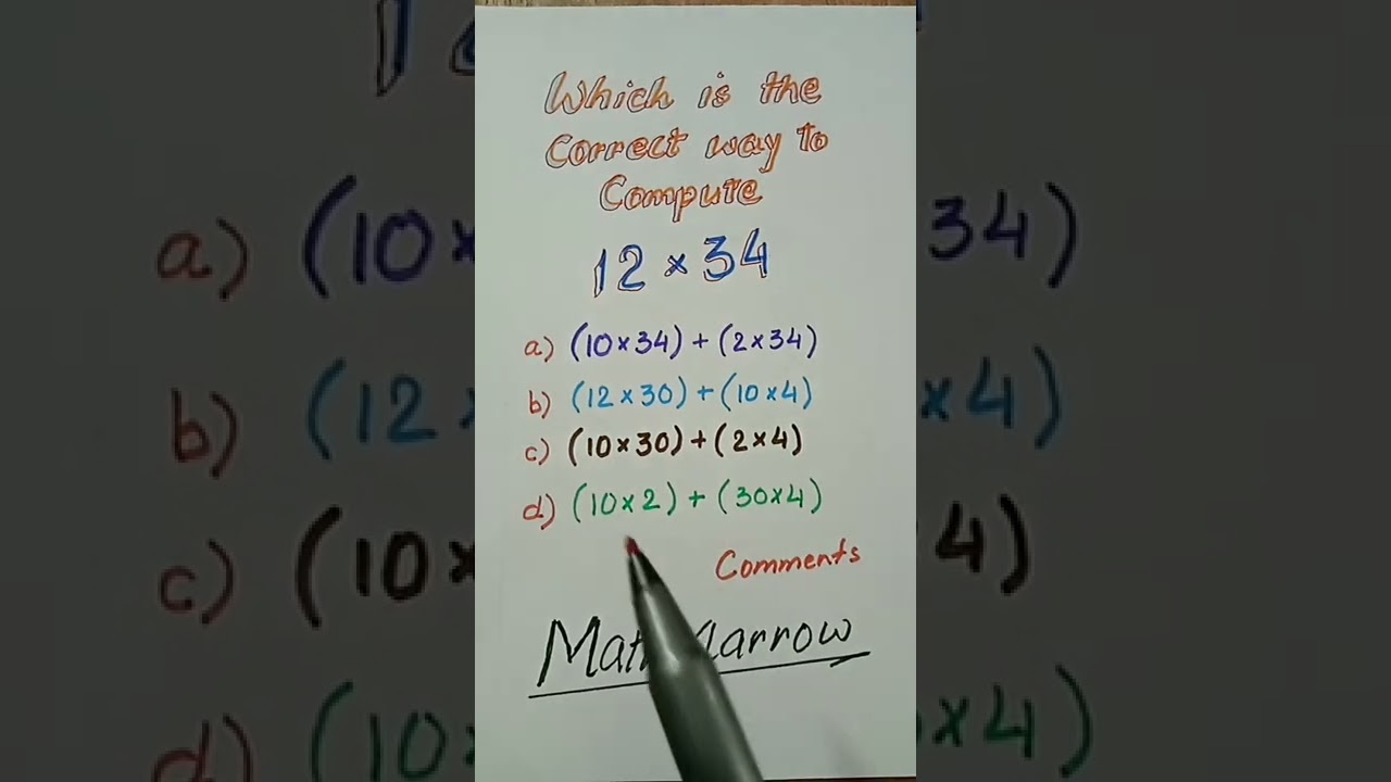 Master the Correct Way to Compute Math Problems 🧮