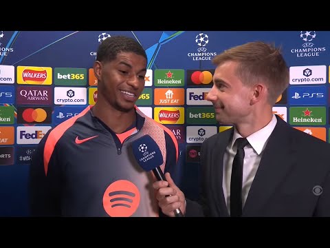 Marcus Rashford Post Match Interview | Newcastle vs Barcelona (0-2)