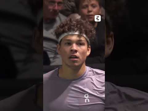 🚨 Un contre au millimètre et Ben Shelton s’est adjugé le tie-break face à Rublev #tennis #atp1000