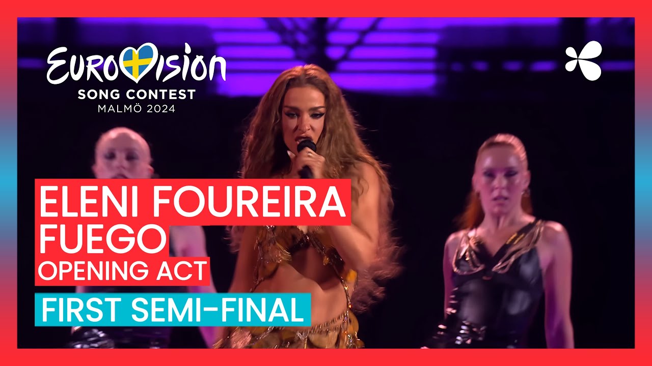 Eleni Foureira Performs Fuego at Eurovision 2024 🇨🇾