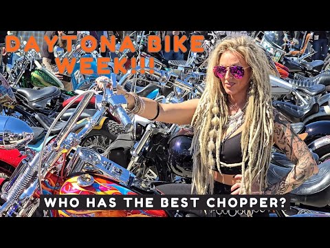 DAYTONA BEACH Bike Week 2025 WILLYS CHOPPER TIME!! RAW First Person Footage!!