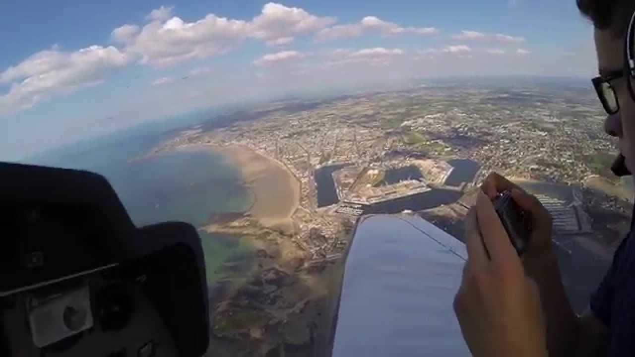 Vol DR400 à St-Malo & Dinard, GoPro 3 :)