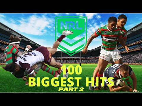 100 Biggest Hits Of All Time (NRL) Part 2 - GGOA Clips #8