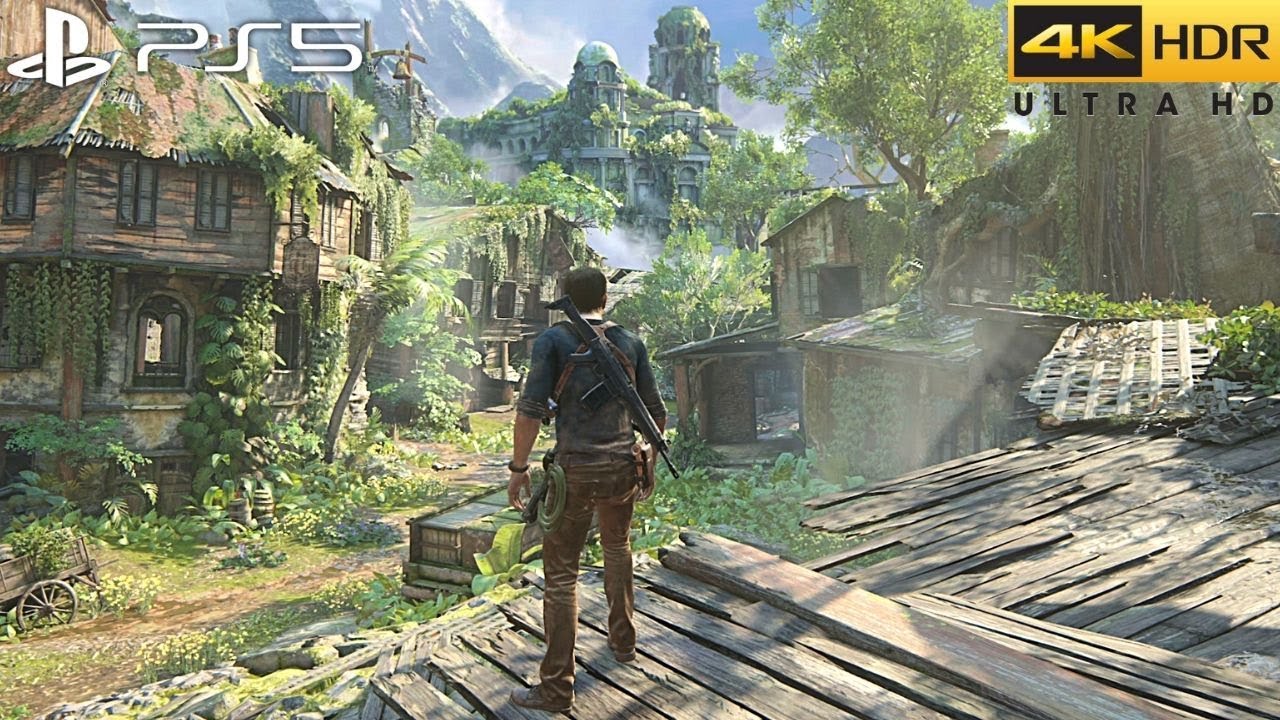 Uncharted 4: A Thief's End PS5 4K HDR Full Gameplay
