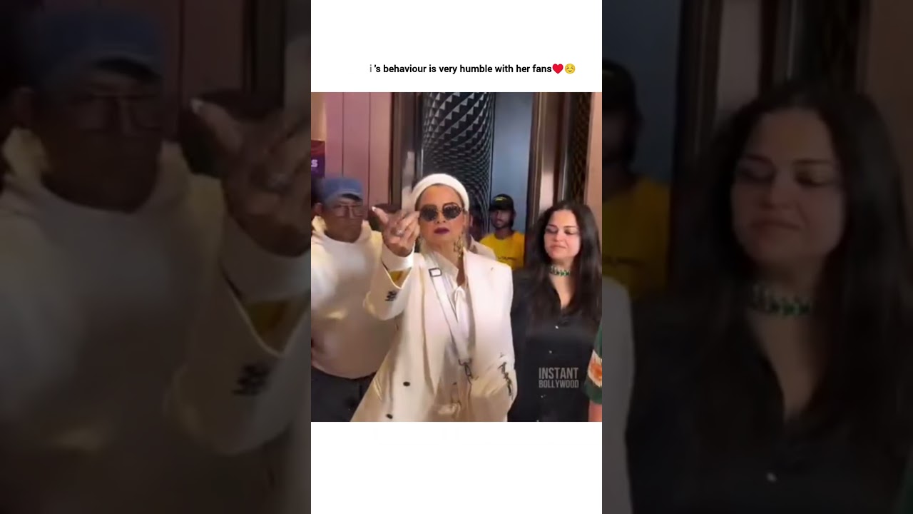 Rekha Ji's Timeless Grace β¨ | Iconic Moments with Bollywood Legends