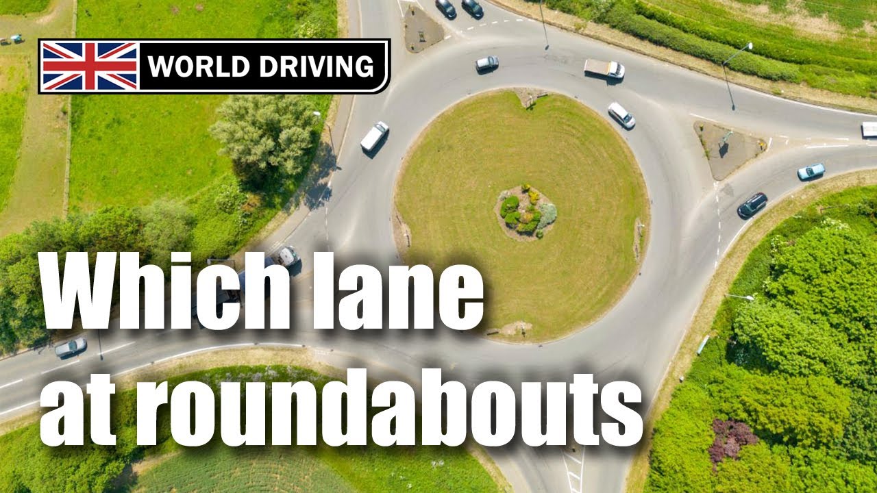 Understanding Lane Usage at UK Roundabouts: A Driving Lesson