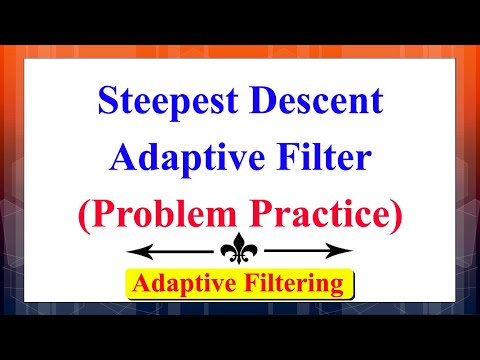 Steepest Descent Adaptive Filter Practice | DSP