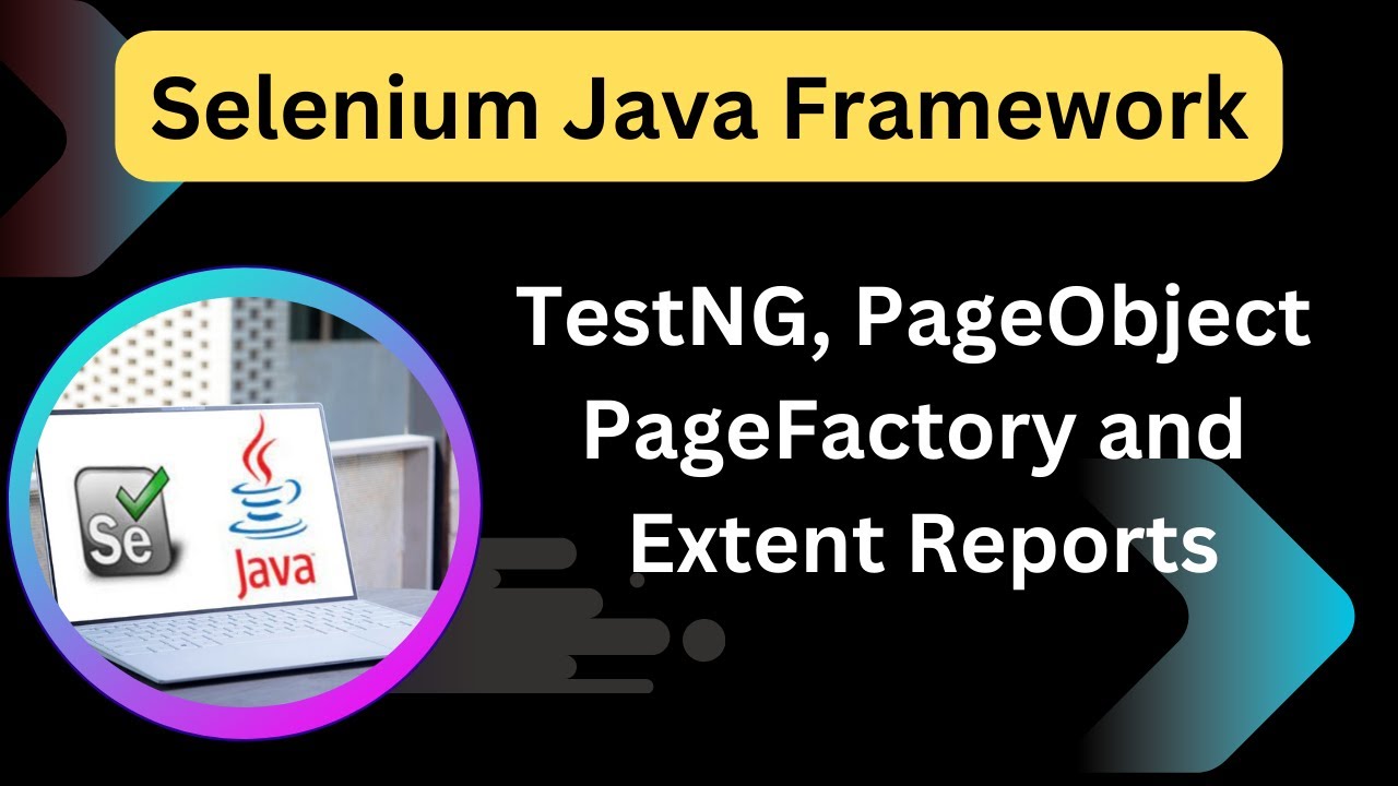 Selenium Java Framework: POM, PageFactory & TestNG
