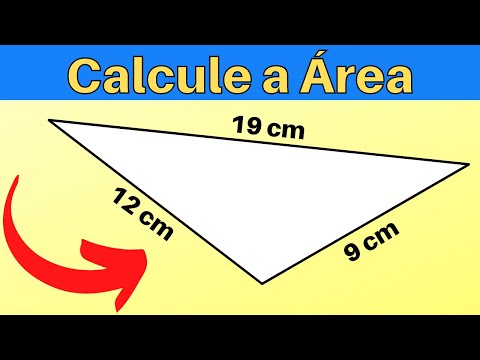 🔥Como Calcular a Área de um Triângulo Escaleno 🤔 | Fórmula Especial