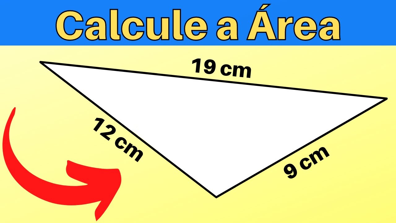 Aprenda a Calcular a Área de um Triângulo Escaleno com Fórmulas Simples 🤓
