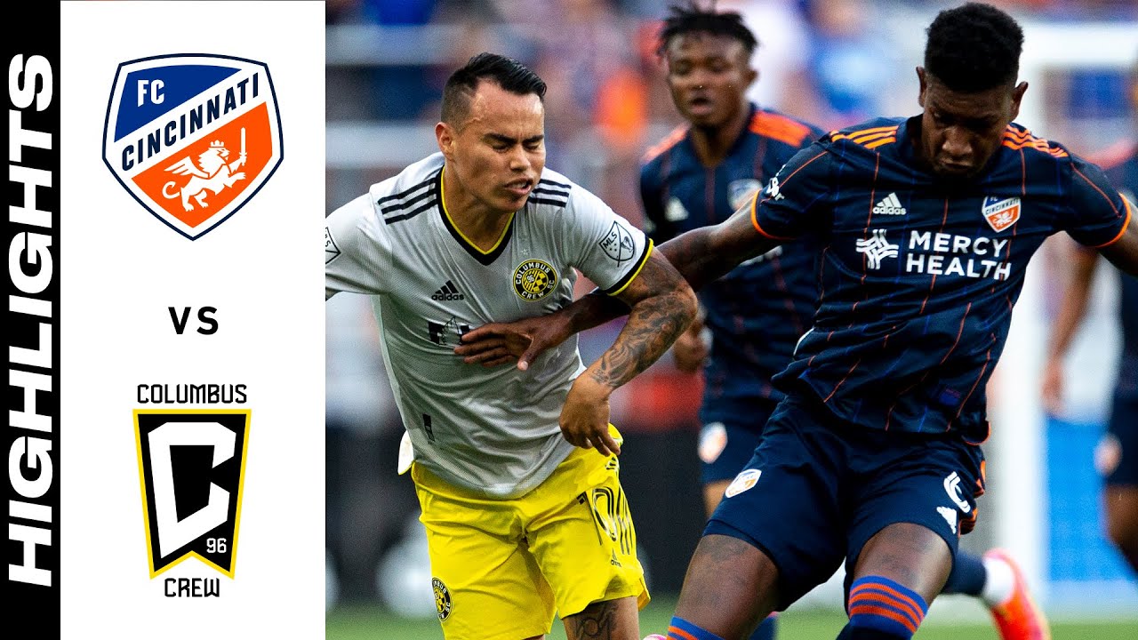 Exciting 2-2 Draw Between FC Cincinnati and Columbus Crew ⚽ | July 9, 2021 Highlights