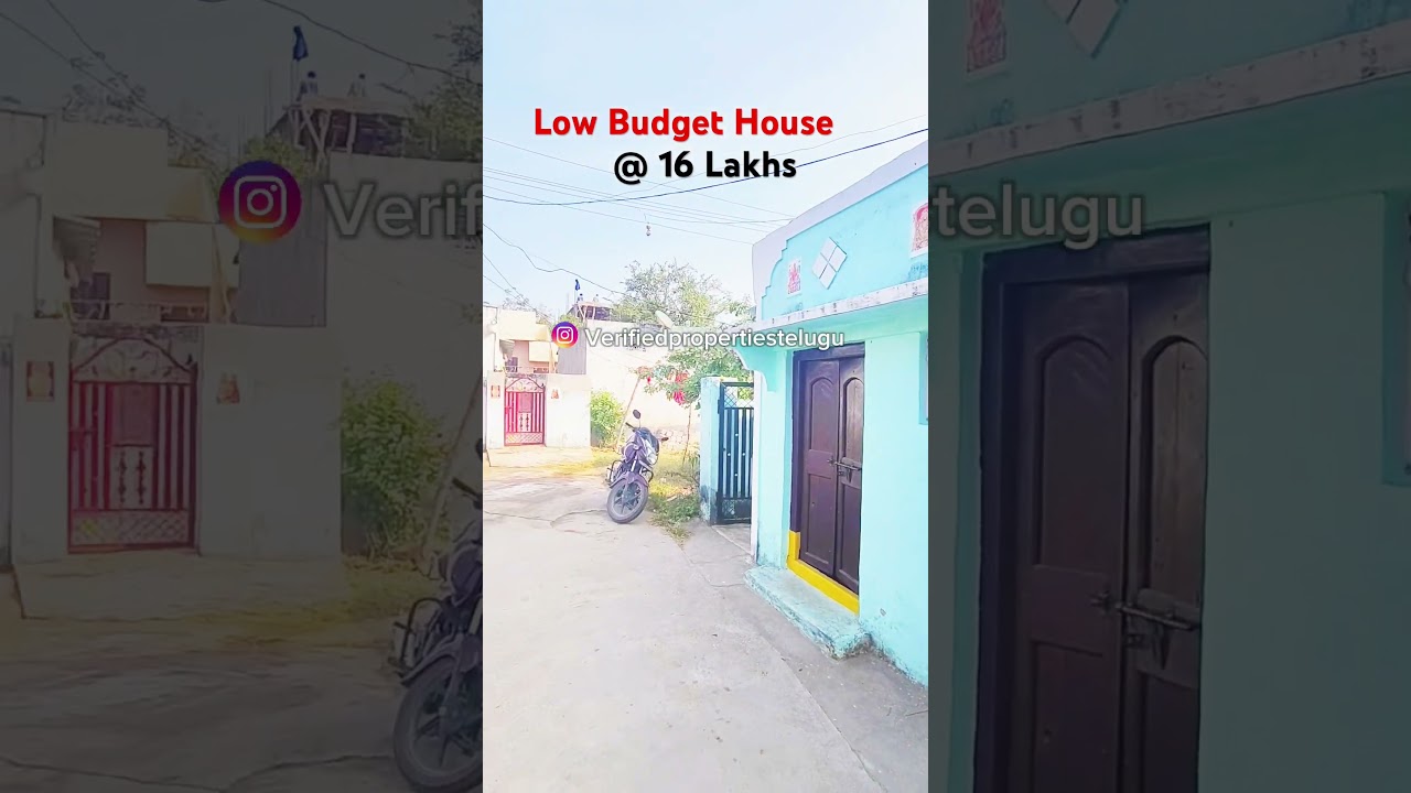 Affordable House at โน16 Lakhs ๐