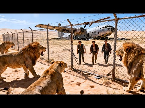 طائرتهم بتسقط في محمية أسود نادرة ومتوحشة وعليهم الاستسلام أو النجاة بذكاء ! ملخص فيلم