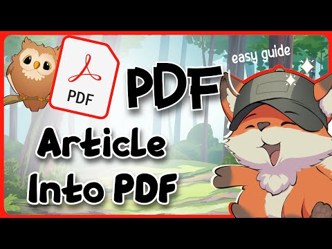 How to Convert a Webpage to PDF | Easy Tutorial for Beginners (Updated)