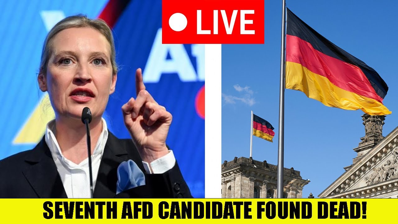 🚨 Breaking: Seventh AfD Candidate Dies Before German Elections