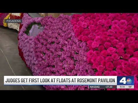 Judges Preview Rose Parade Floats π