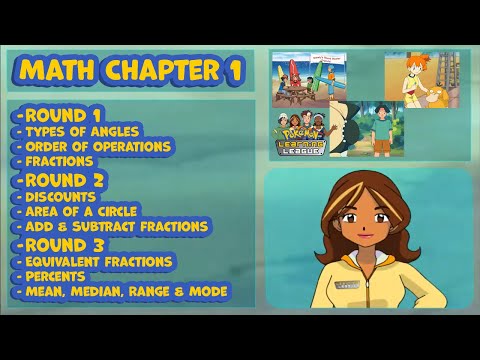 Pokemon Learning League: Math Chapter 1 | MediaNutso Plays