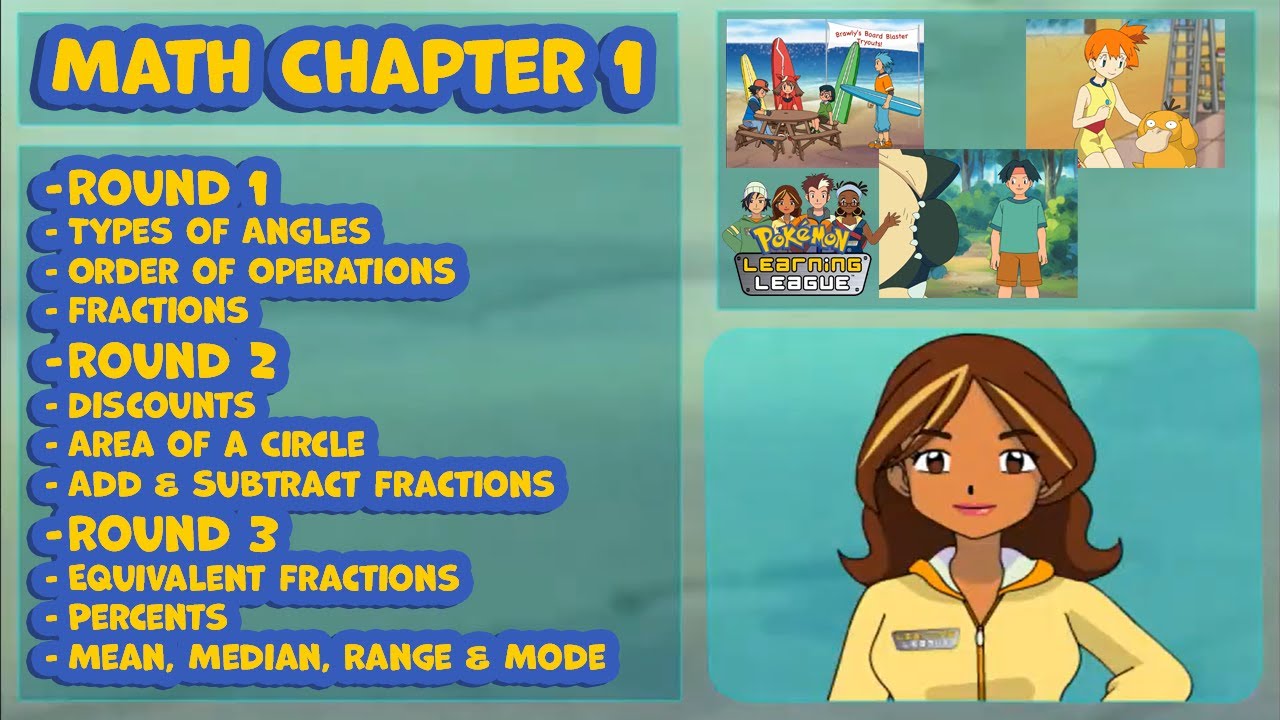 Pokemon Learning League: Math Chapter 1 – Fun & Educational Adventure 🎮