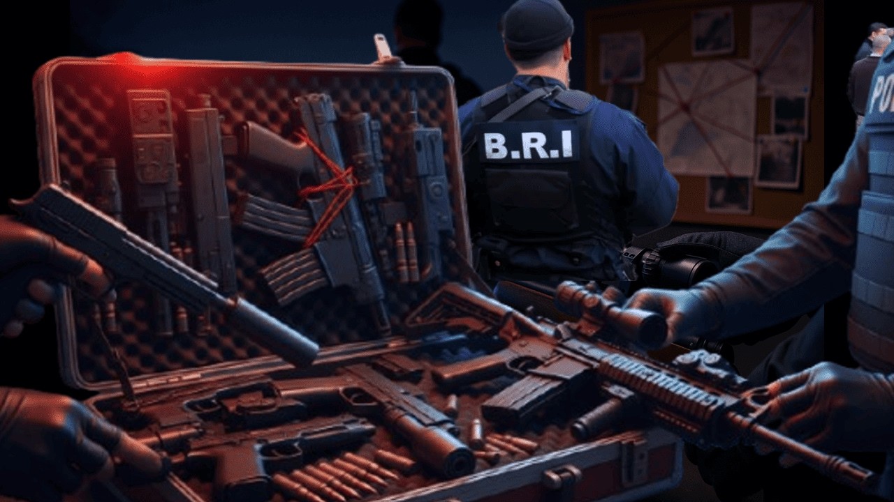 Oran : Saisie d'armes et démantèlement d’un réseau criminel