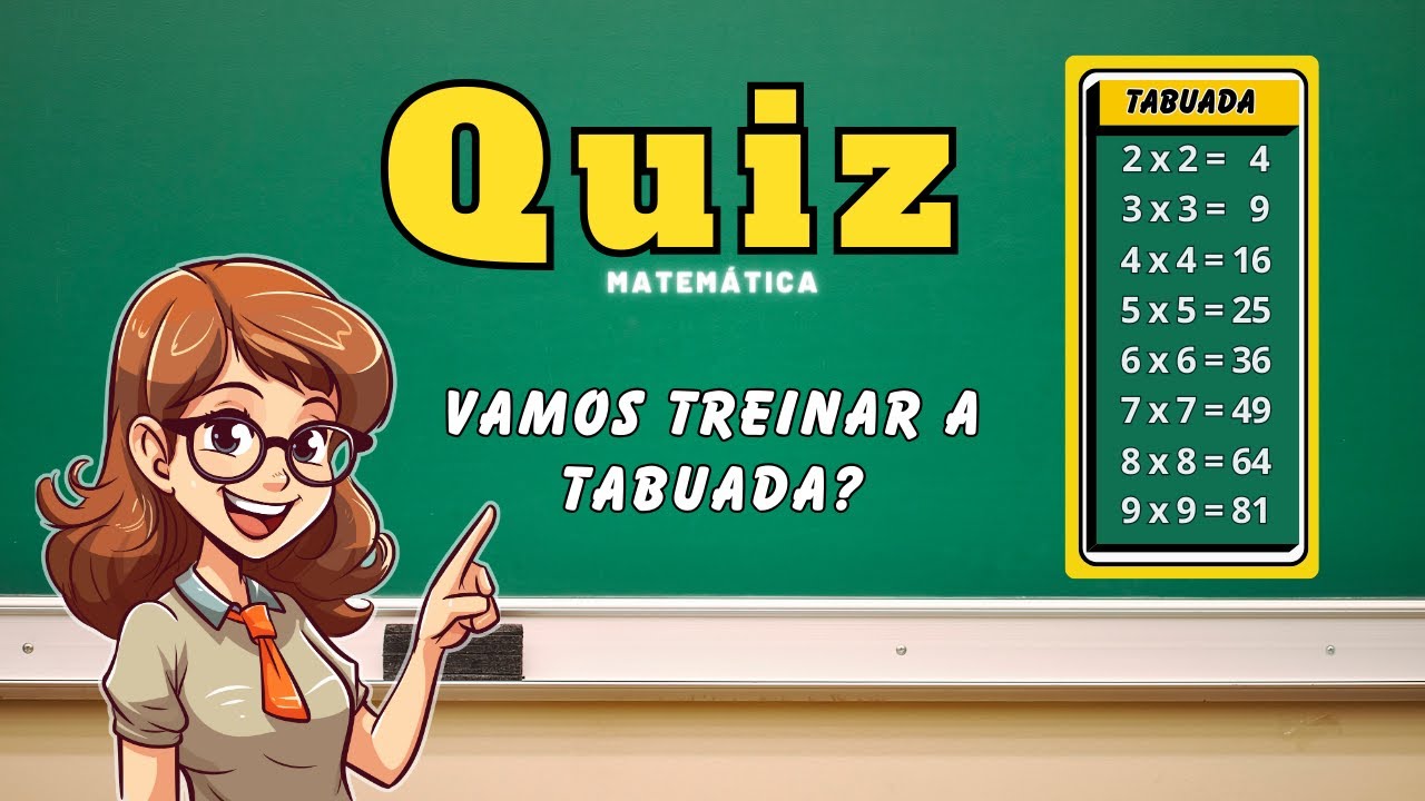 Desafie-se com o Quiz de Tabuada: 35 Perguntas para Melhorar suas Habilidades! 🧮