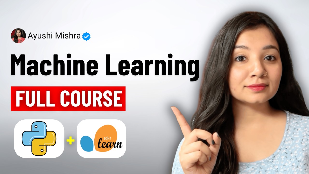 Machine Learning Full Course in Just 5 Hours for Data Scientist, Data Analyst and AI/ML Engineer