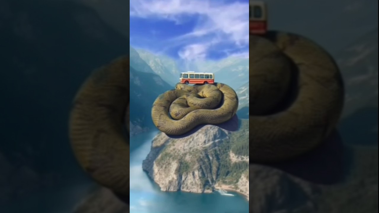 Stunning AI-Generated Water Snake 🐍 | Viral Wildlife Art
