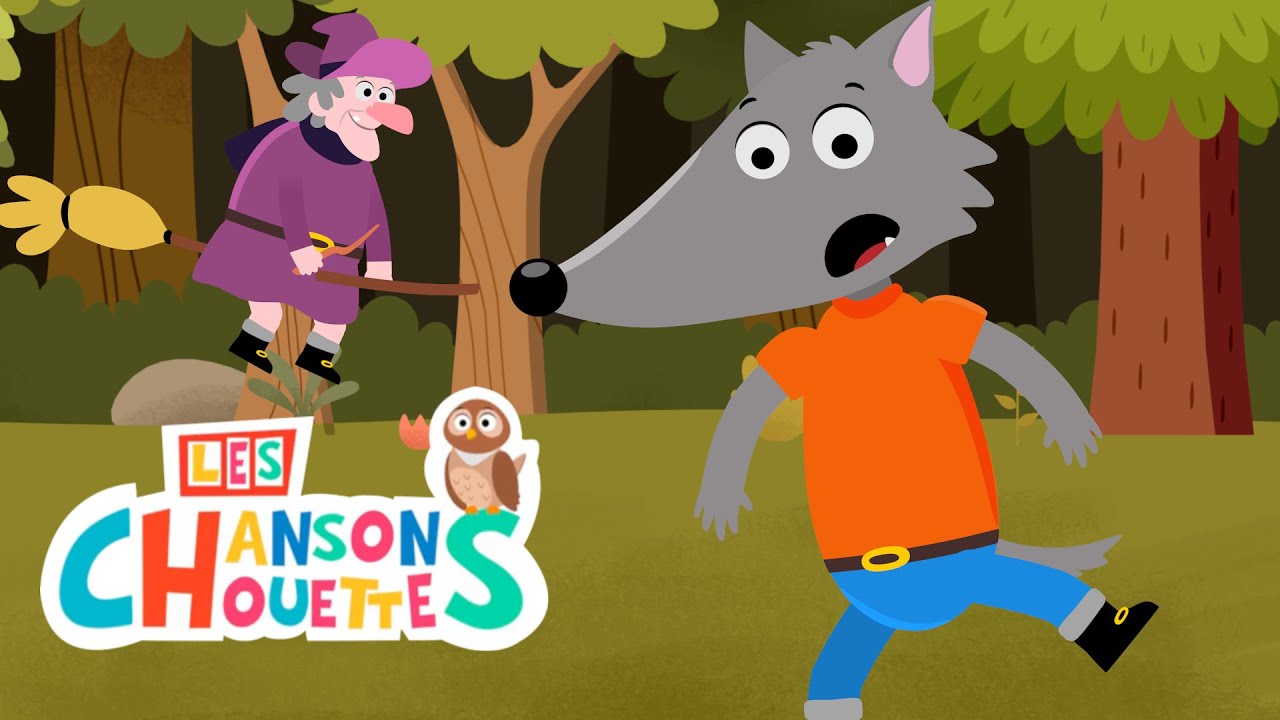 Monsieur Loup Qui Danse - Chansons pour Enfants 🎶