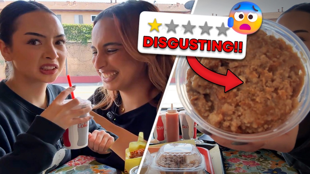 We Tried The WORST RATED Restaurants In LA.. 🤮