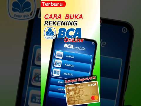 Cara Buka Rekening BCA Online Sampai Berhasil Dapat Kartu ATM | Cara Buat Rekening BCA Online 2024