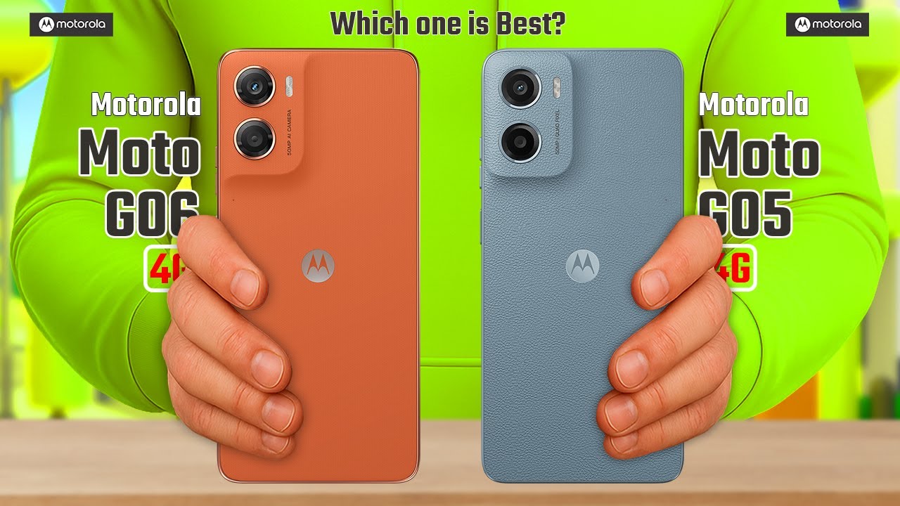Moto G06 vs G05: Which Is Better? 🔥