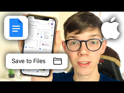 How To Save Google Doc To iPhone - Full Guide