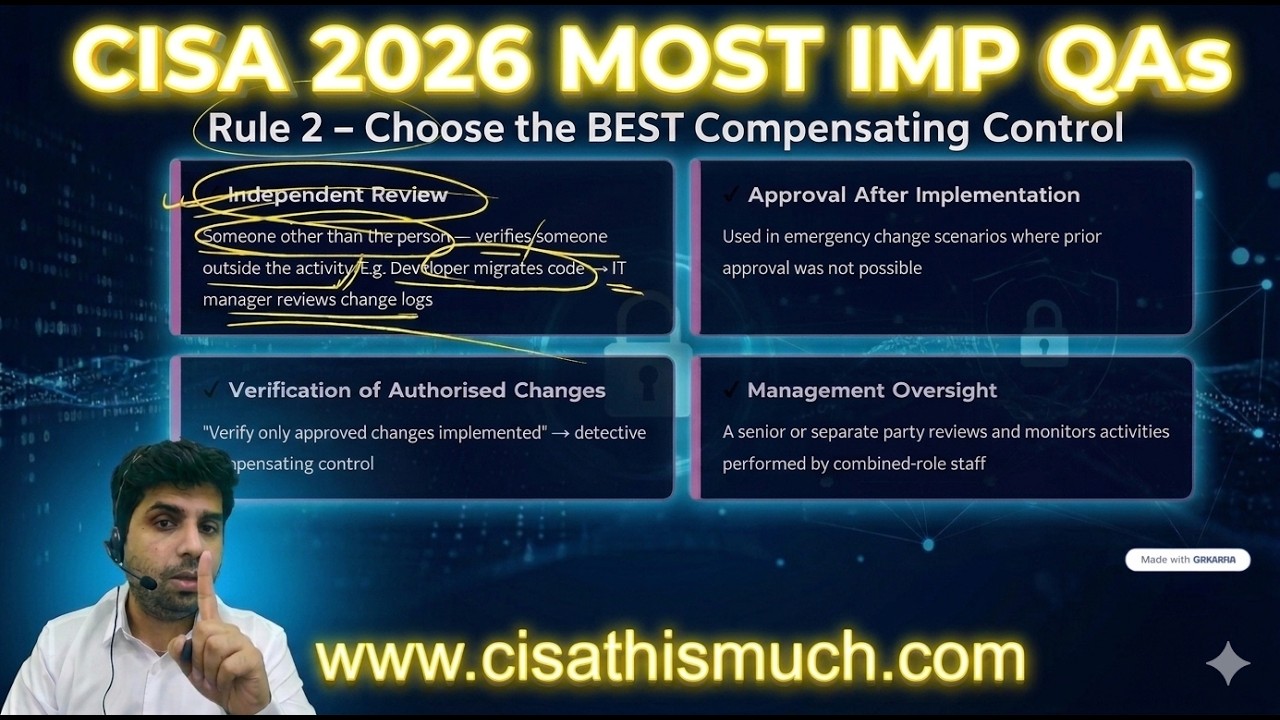 CISA Most Important QA Series 2026 - How to Pass CISA Exam