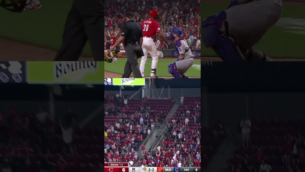 Cincinnati Reds' Wild Walk-Off Homer by Will Benson ⚾