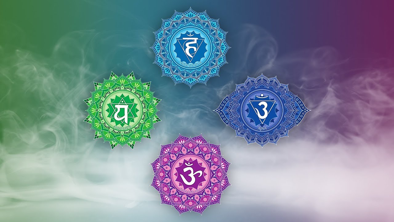 HIGHER CHAKRAS HEALING & CLEANSING SOUND BATH 》Heart, Throat, Third Eye & Crown Chakra Music