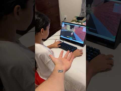 Building sister a GAMING SETUP!! #pcupgrade #tech #aestheticsetup #cozysetup #surprise #setup