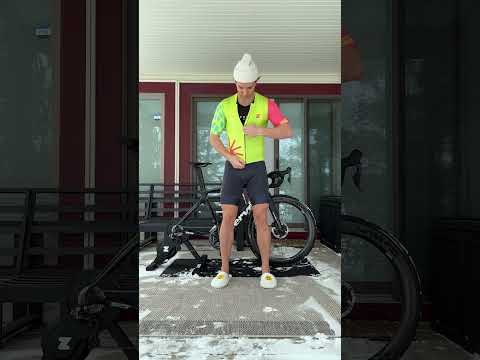 Set Up My Indoor Trainer OUTSIDE ASMR