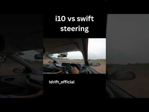 Hyundai grand i10 nios vs Maruti swift steering return #hyundai #swift